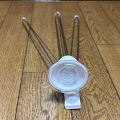 【お渡し時期：9/20（土）〜9/23（火）】LEC レック ふきん掛け プッシュ式 吸盤 ステンレスの画像