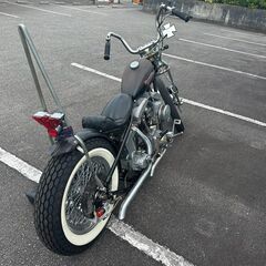 【Harley-Davidson】 ハーレーダビッドソン ショベルヘッド FLH1200 1973年製 ジョッキーシフト 公認リジットフレーム スプリンガーフォークの画像