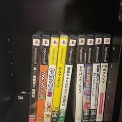 Nintendo WiiとPlayStation2 ソフト付きの画像