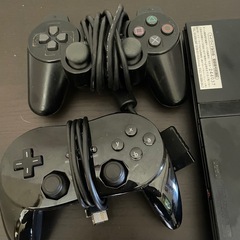 Nintendo WiiとPlayStation2 ソフト付きの画像