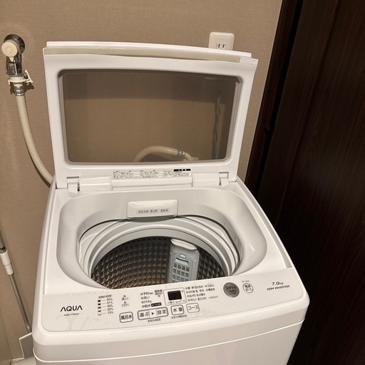 【決まりました】AQUA  全自動洗濯機　7KG