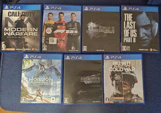 PS4 + コントロール2 + ゲーム7