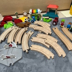 BRIOブリオの木製レールセット　トーマスの画像