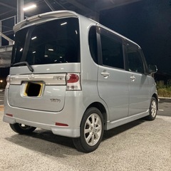乗って帰れます❗️車検残あり❗️ ダイハツ　タント　カスタム　シルバー　の画像