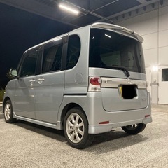 乗って帰れます❗️車検残あり❗️ ダイハツ　タント　カスタム　シルバー　の画像