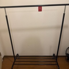 【交渉中】RIGGA リッガ ハンガーラック　黒の画像
