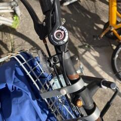 折りたたみ自転車の画像