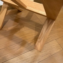 無印良品 木製 マガジンラックの画像