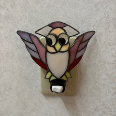フクロウ　鳥のライトの画像