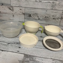 COMBI コンビ 電子レンジ 除菌じょーず リッチェル 調理器セット 離乳食の画像