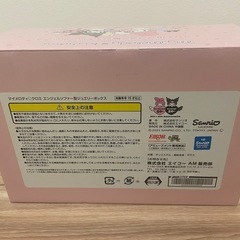 新品未使用　マイメロ&クロミちゃんのソファ型ジュエリーボックスの画像