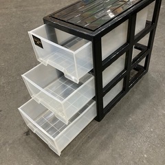 プラケース黒3段の画像