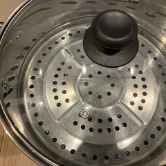 蒸し器　鍋の画像