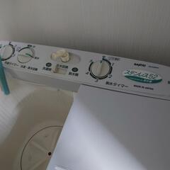 (無料)　差し上げます。二層式洗濯機　取りに来られる方の画像