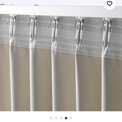 お渡しの方決まりました❗️9/20・9/21・9/22・9/23・9/24に取りに来ていただける方限定❗️IKEAイケア　遮光カーテン長め1組・短め1組の画像