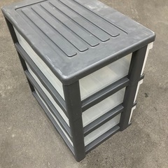 プラケース黒 ワイド3段の画像