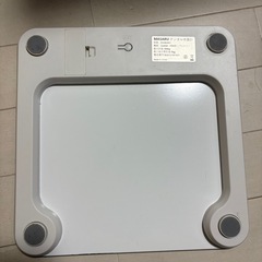 デジタル体重計の画像