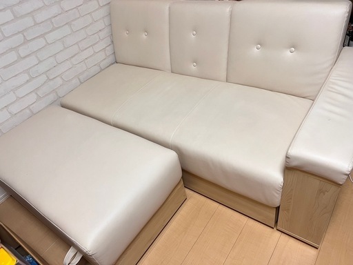 ソファーベッド 2人掛け 3人掛け 収納付き 引き出し付き