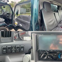 【車検付】ISUZU エルフ ローダーダンプ ワンオーナー 記録簿 衝突軽減ブレーキ レーンキープアシストの画像