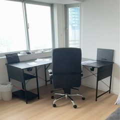 オフィス用デスク　学習用机　美品　ニトリ の画像