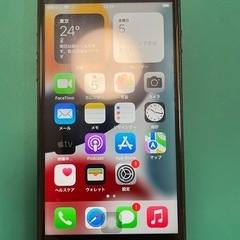 【バッテリー100%】Apple iPhone 7 32GB ブラック 本体の画像