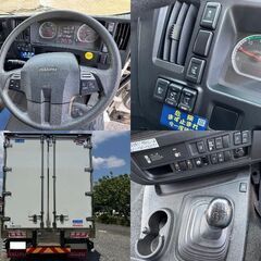 【車検有】ISUZU ギガ 冷蔵冷凍車 ワンオーナー キーストン ジョロダーレール 記録簿付 サイドドアの画像