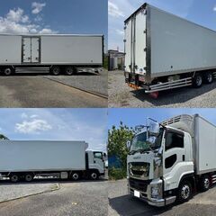 【車検有】ISUZU ギガ 冷蔵冷凍車 ワンオーナー キーストン ジョロダーレール 記録簿付 サイドドアの画像