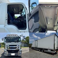 【車検有】ISUZU ギガ 冷蔵冷凍車 ワンオーナー キーストン ジョロダーレール 記録簿付 サイドドアの画像
