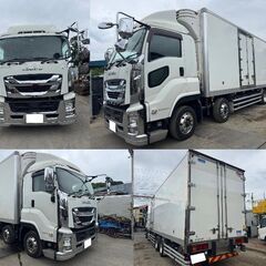 【車検付】ISUZU ギガ 冷蔵冷凍車 ワンオーナー 記録簿付 キーストーンジョルダン バックカメラの画像