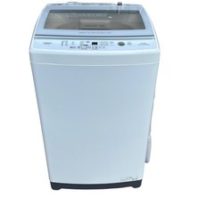 【問い合わせ多数】【⭐️全額返金保証⭐️】 ○AQUAアクア 全自動電気洗濯機 2022年製 AQW-V8Mの画像