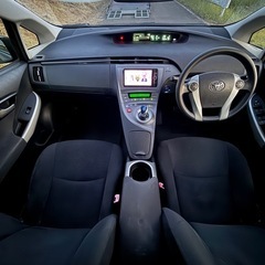 車検付！艶々⭐︎HVバッテリー新品！30後期プリウスS！ナビBluetoothバックカメラ付 新品ハイブリッドバッテリーに交換済みで安心⭐︎の画像
