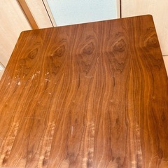 【お取引中】ダイニングテーブルセット(椅子2脚付き)の画像
