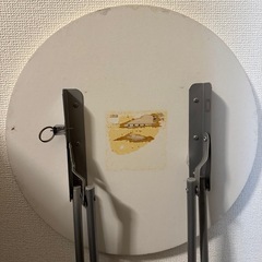 折りたたみ丸型サイドテーブルの画像