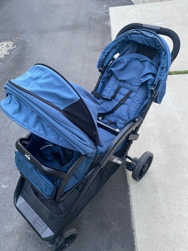 カトージ　Joie 2人乗りベビーカー　エヴァライトデュオ