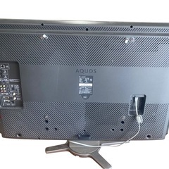 【⭐️全額返金保証⭐️】 ◯SHARP AQUOS 液晶カラーテレビ　リモコン付き LC-40AE6の画像