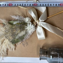 ウェルカムスペース パンパスグラスセット　お花　花瓶の画像