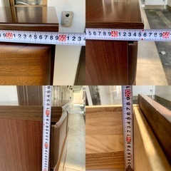 整理タンス　スリム ハイチェスト レール付きの画像