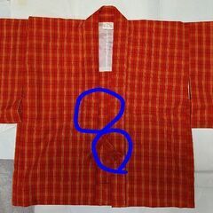 子供着物、羽織付き、アンサンブル、ウール、4~6歳くらいの画像