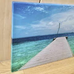 《美品》　アートボード　インテリア　70×50cmの画像