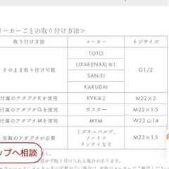 シャワーヘッドの画像