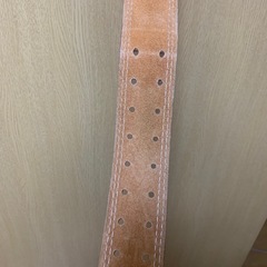 	【高重量トレ対応】ウェイトリフティング レザーベルトの画像