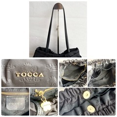 ☆お値引可能☆【極美品】TOCCA  ハンドバッグ 肩掛けバッグ ショルダーバッグ リボン 黒の画像