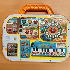 アンパンマン お絵かきピアノ知育いっぱい！ようちえんバッグの画像