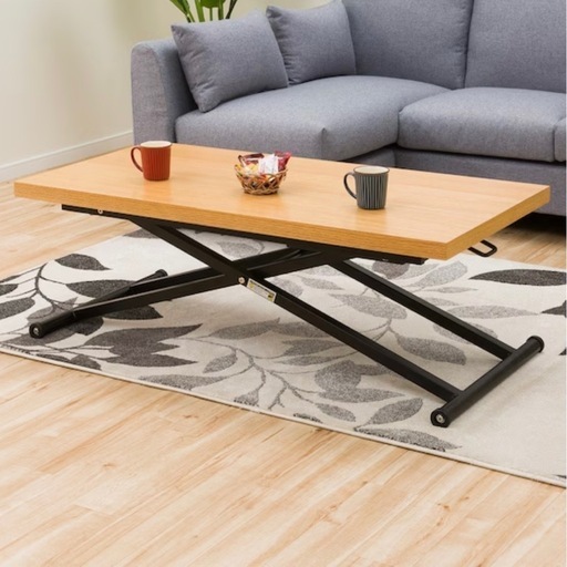 【最終11/30迄】美品 ダイニングテーブル 昇降テーブル ニトリ