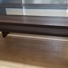 ローテーブル 棚付きの画像