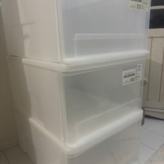 ニトリ クローゼットケース セレスFD（3個セット）の画像