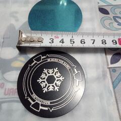 スマホ冷却シート　粘着吸盤 熱伝導性鉄板 粘着剤付き 35mm４枚＆60mm２枚の画像