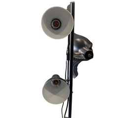 ◯共同照明 フロアスタンド ランプ フロアスタンドライト 3灯 LED電球対応 黒色 GT-DJ-02B 電球無しの画像