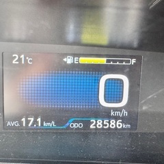 プリウス　2022年式　32000キロの画像