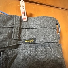 メンズ グレー　Wrangler 42×30 大きいサイズ　薄手　秋物の画像